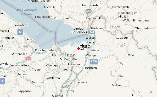 mappa di duro austria