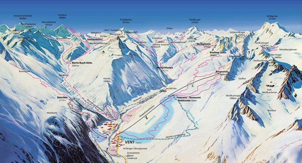 mappa di sfogo austria