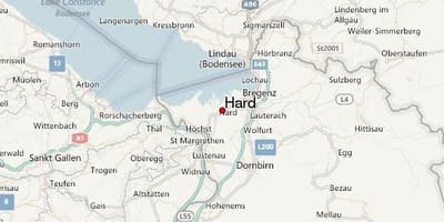Mappa di duro austria