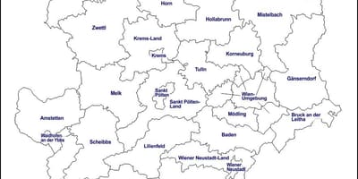 Mappa di modling austria