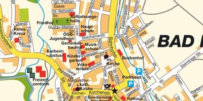 Mappa di sala austria
